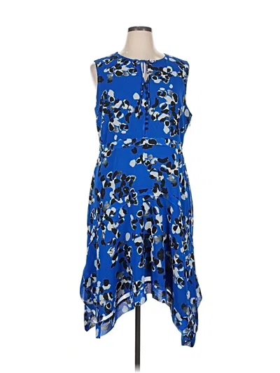 Pre-owned Cabi Casual Dress In Blue