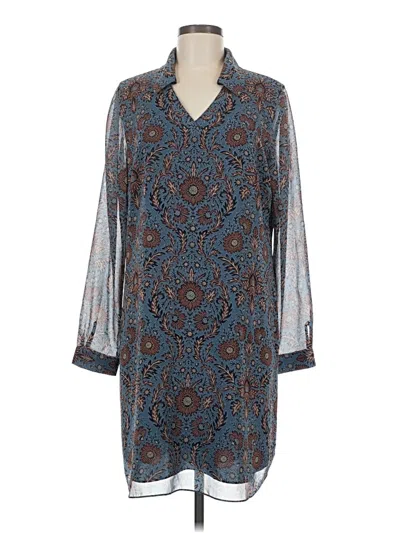 Pre-owned Cabi Casual Dress In Blue