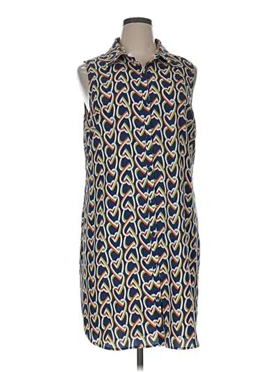 Pre-owned Cabi Casual Dress In Blue