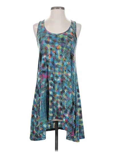 Pre-owned Cabi Casual Dress In Blue