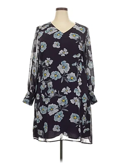 Pre-owned Cabi Casual Dress In Blue