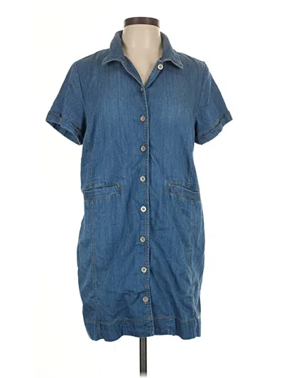 Pre-owned Cabi Casual Dress In Blue