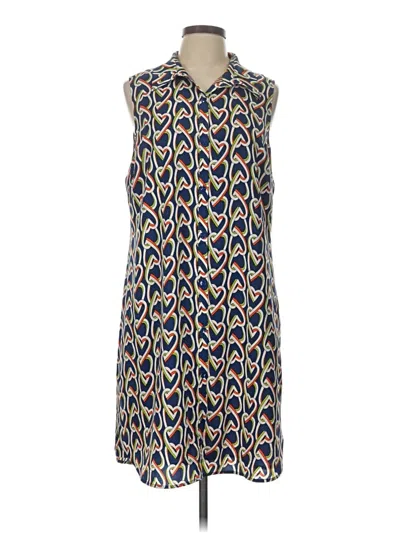 Pre-owned Cabi Casual Dress In Blue