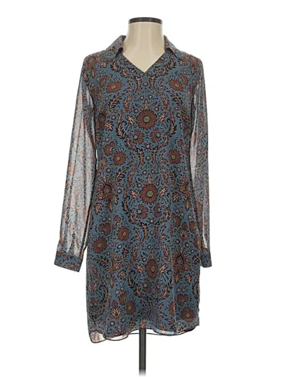 Pre-owned Cabi Casual Dress In Blue