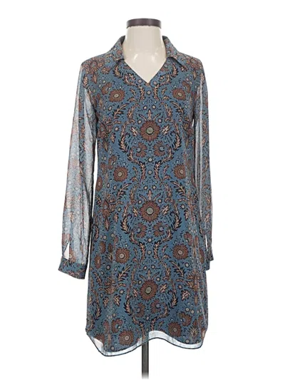 Pre-owned Cabi Casual Dress In Blue