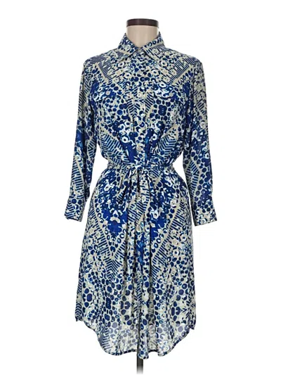 Pre-owned Cabi Casual Dress In Blue