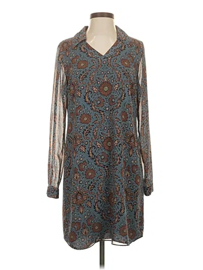 Pre-owned Cabi Casual Dress In Blue
