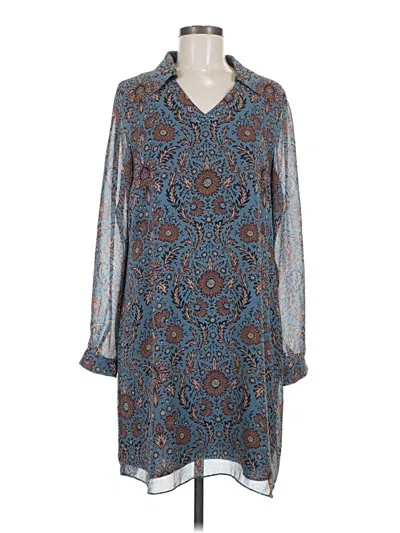 Pre-owned Cabi Casual Dress In Blue