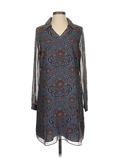 Pre-owned Cabi Casual Dress In Blue