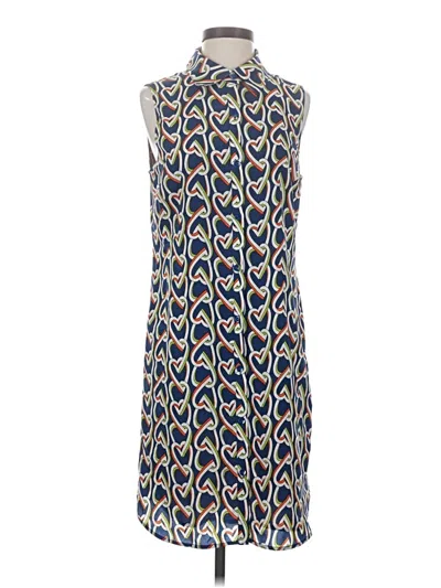 Pre-owned Cabi Casual Dress In Blue