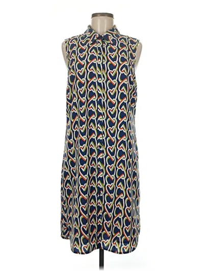 Pre-owned Cabi Casual Dress In Blue