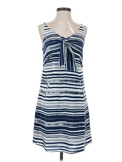 Pre-owned Cabi Casual Dress In Blue