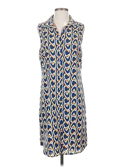 Pre-owned Cabi Casual Dress In Blue