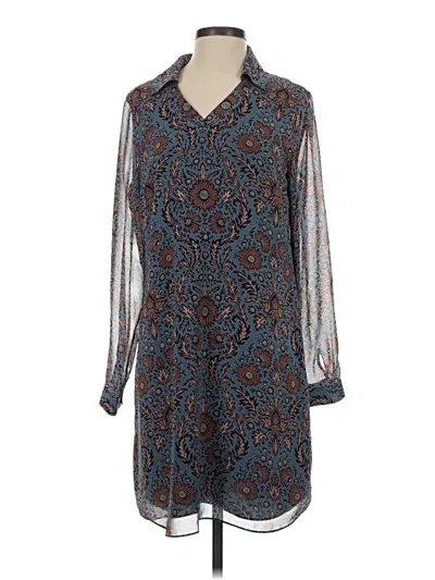 Pre-owned Cabi Casual Dress In Blue