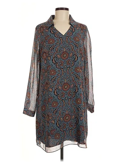 Pre-owned Cabi Casual Dress In Blue
