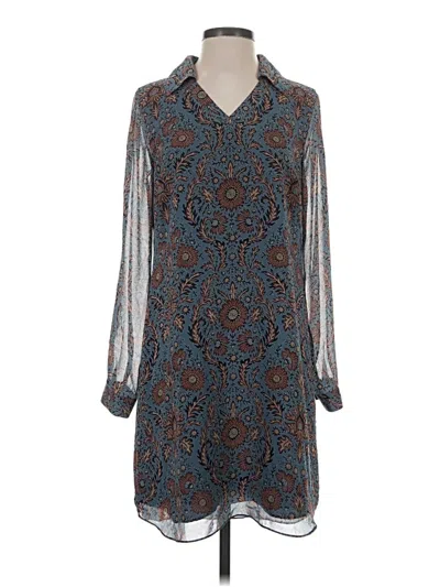 Pre-owned Cabi Casual Dress In Blue