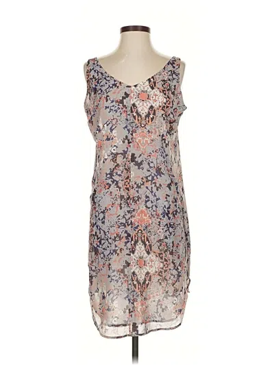 Pre-owned Cabi Casual Dress In Brown