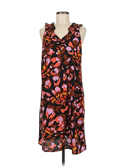 Pre-owned Cabi Casual Dress In Brown