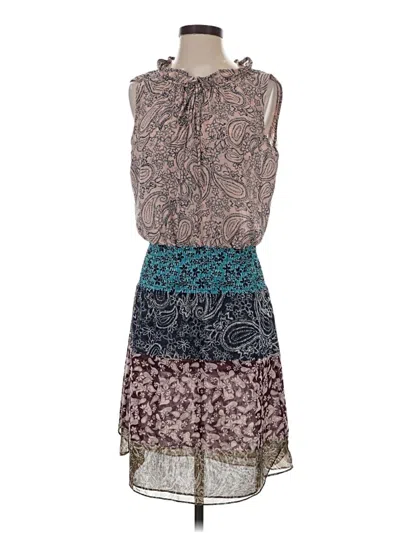 Pre-owned Cabi Casual Dress In Brown