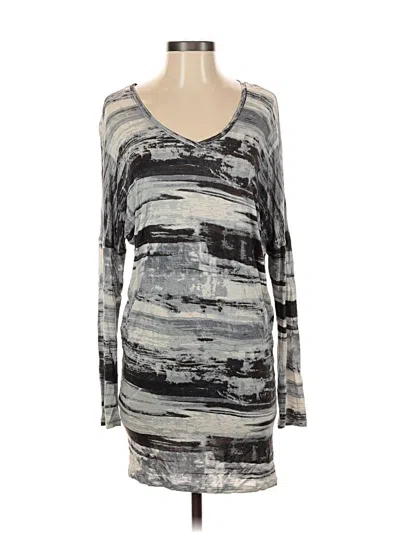 Pre-owned Cabi Casual Dress In Gray