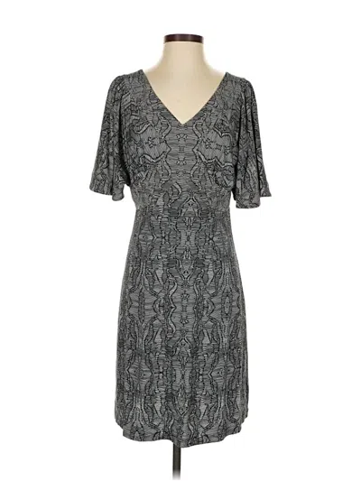 Pre-owned Cabi Casual Dress In Gray