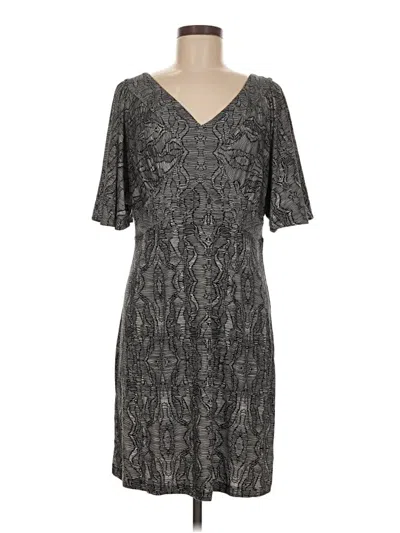 Pre-owned Cabi Casual Dress In Gray