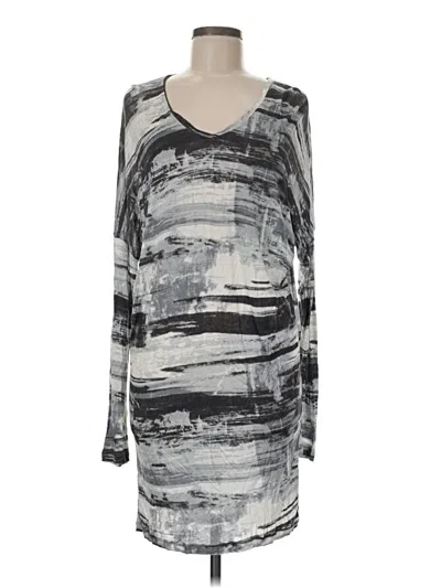 Pre-owned Cabi Casual Dress In Gray