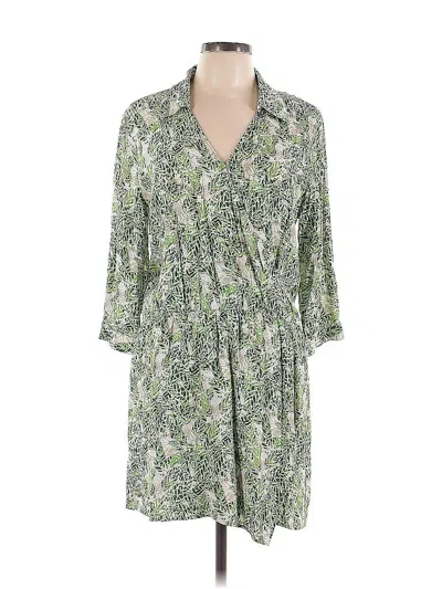 Pre-owned Cabi Casual Dress In Green