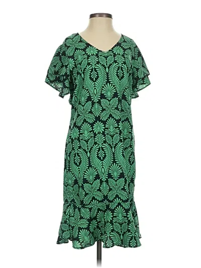 Pre-owned Cabi Casual Dress In Green