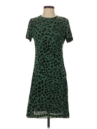 Pre-owned Cabi Casual Dress In Green