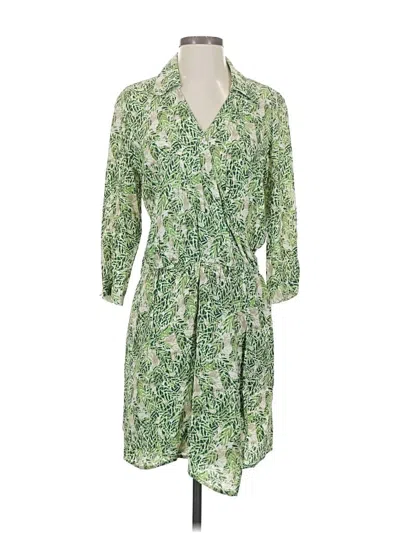 Pre-owned Cabi Casual Dress In Green