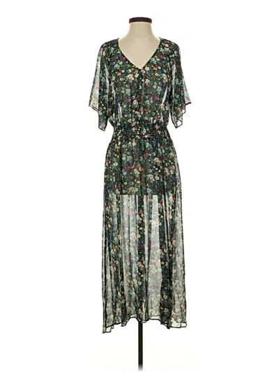 Pre-owned Cabi Casual Dress In Green