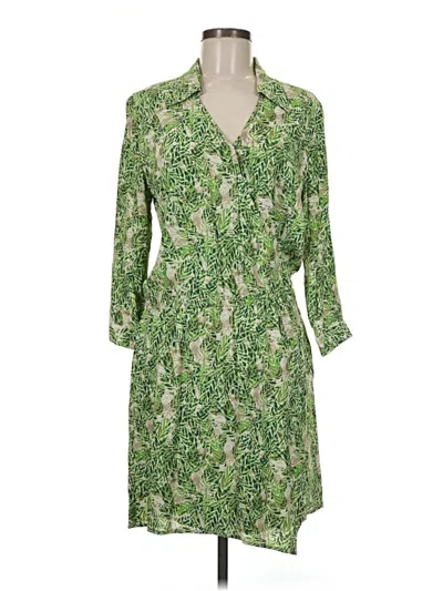 Pre-owned Cabi Casual Dress In Green