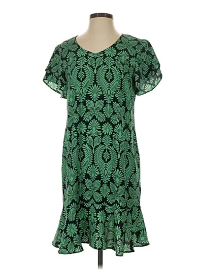 Pre-owned Cabi Casual Dress In Green