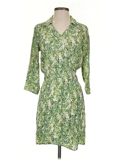 Pre-owned Cabi Casual Dress In Green