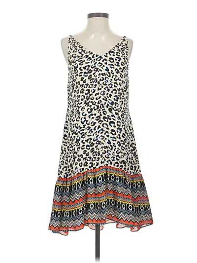 Pre-owned Cabi Casual Dress In Ivory