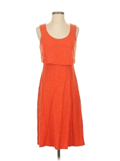 Pre-owned Cabi Casual Dress In Orange
