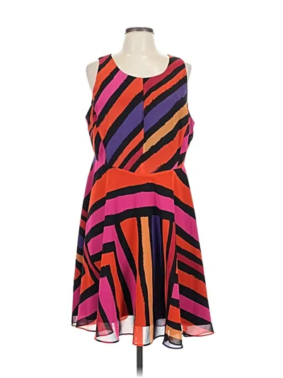 Pre-owned Cabi Casual Dress In Orange