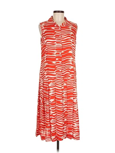 Pre-owned Cabi Casual Dress In Orange