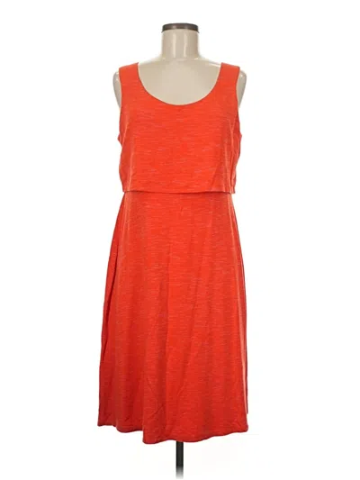 Pre-owned Cabi Casual Dress In Orange