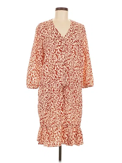 Pre-owned Cabi Casual Dress In Orange