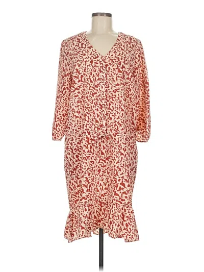 Pre-owned Cabi Casual Dress In Red