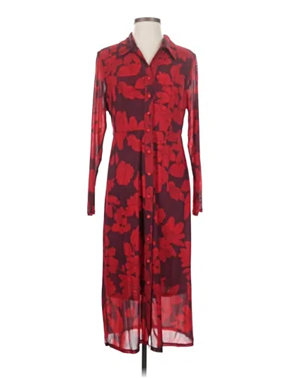Pre-owned Cabi Casual Dress In Red