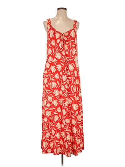 Pre-owned Cabi Casual Dress In Red