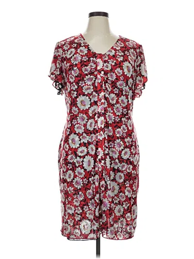 Pre-owned Cabi Casual Dress In Red