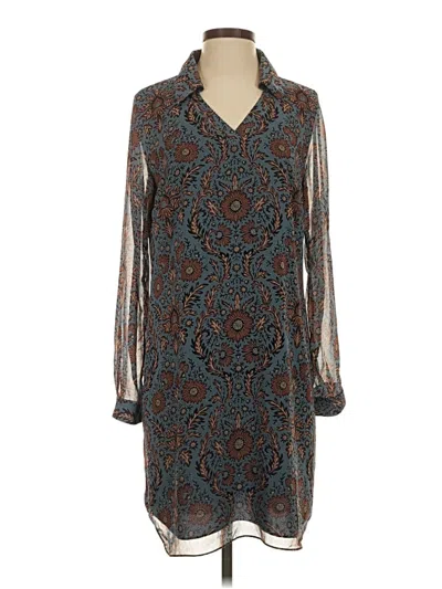 Pre-owned Cabi Casual Dress In Teal