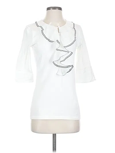Pre-owned Cabi Casual Dress In White