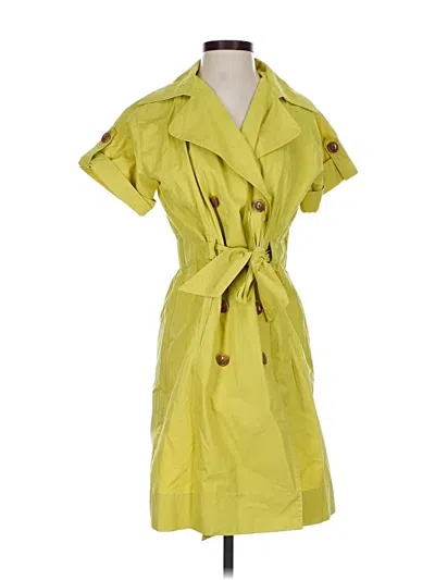 Pre-owned Cabi Casual Dress In Yellow