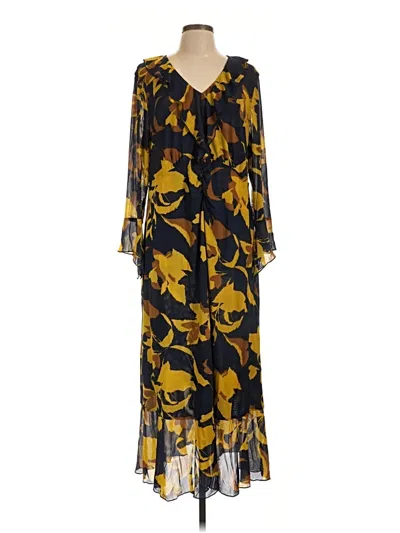 Pre-owned Cabi Casual Dress In Yellow