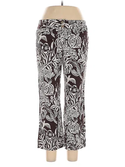 Pre-owned Cabi Casual Pants In Brown